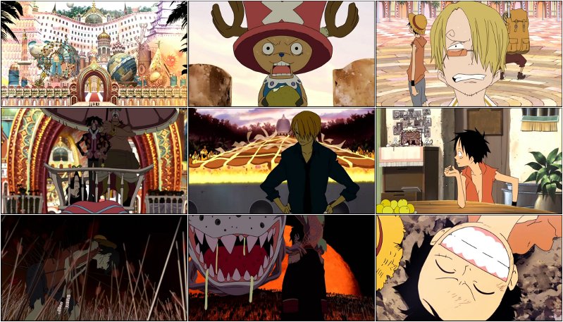 Best Anime of the 00s - One Piece: Baron Omatsuri and the Secret Island  (2005) | AWESOME ENGINE