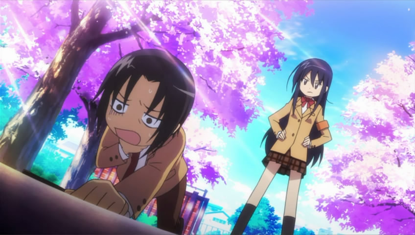 Meme divertido anime seitokai yakuindomo humor de parejas shino